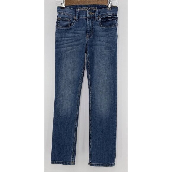 Tucker+Tate Jeans Boy's Slim Straight Medium Wash Adjustable Waist Denim Sz 10 - Picture 1 of 8